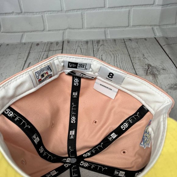 New York Yankees MLB 1999 World Series 8 59Fifty New Era Hat Fitted Cap Men - Picture 7 of 8